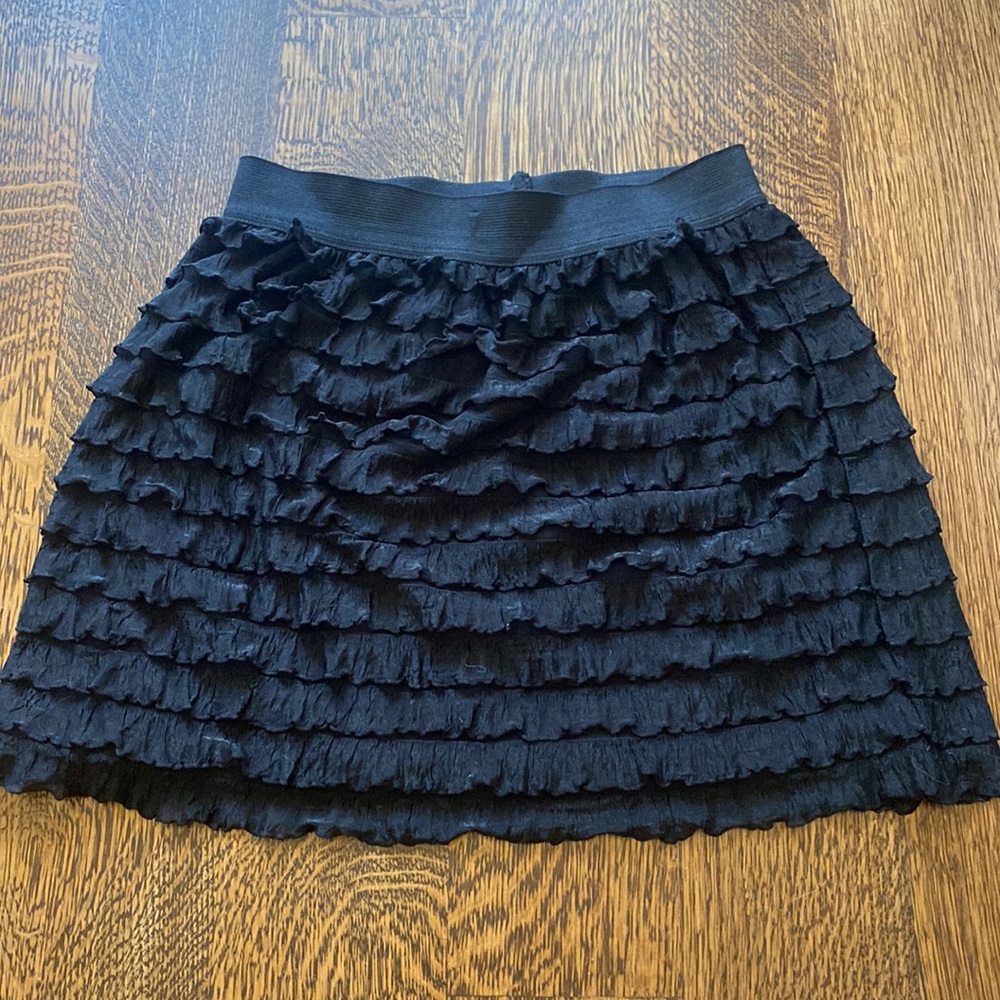 cute mini black skirt